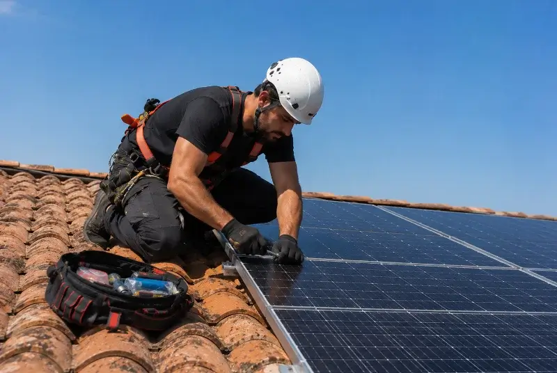 Maintenance et monitoring de panneaux solaires à Agde