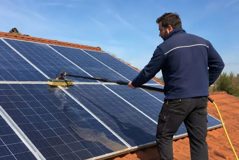 Nettoyage et entretien de panneaux solaires à Agde